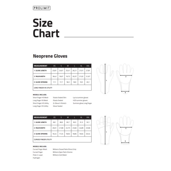 size gloves, handskar